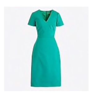 NWT J.Crew Fitted Sheath Dress size 00